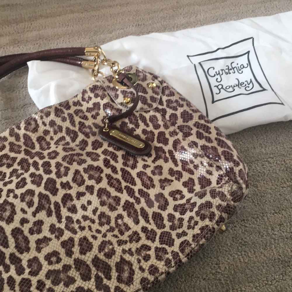 Cynthia Rowley Animal Print Tote Handbag